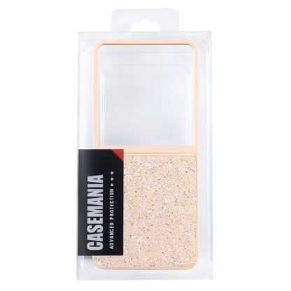 Samsung Galaxy Z Flip 7 Case - Gold - Diamond Glitter Back Cover