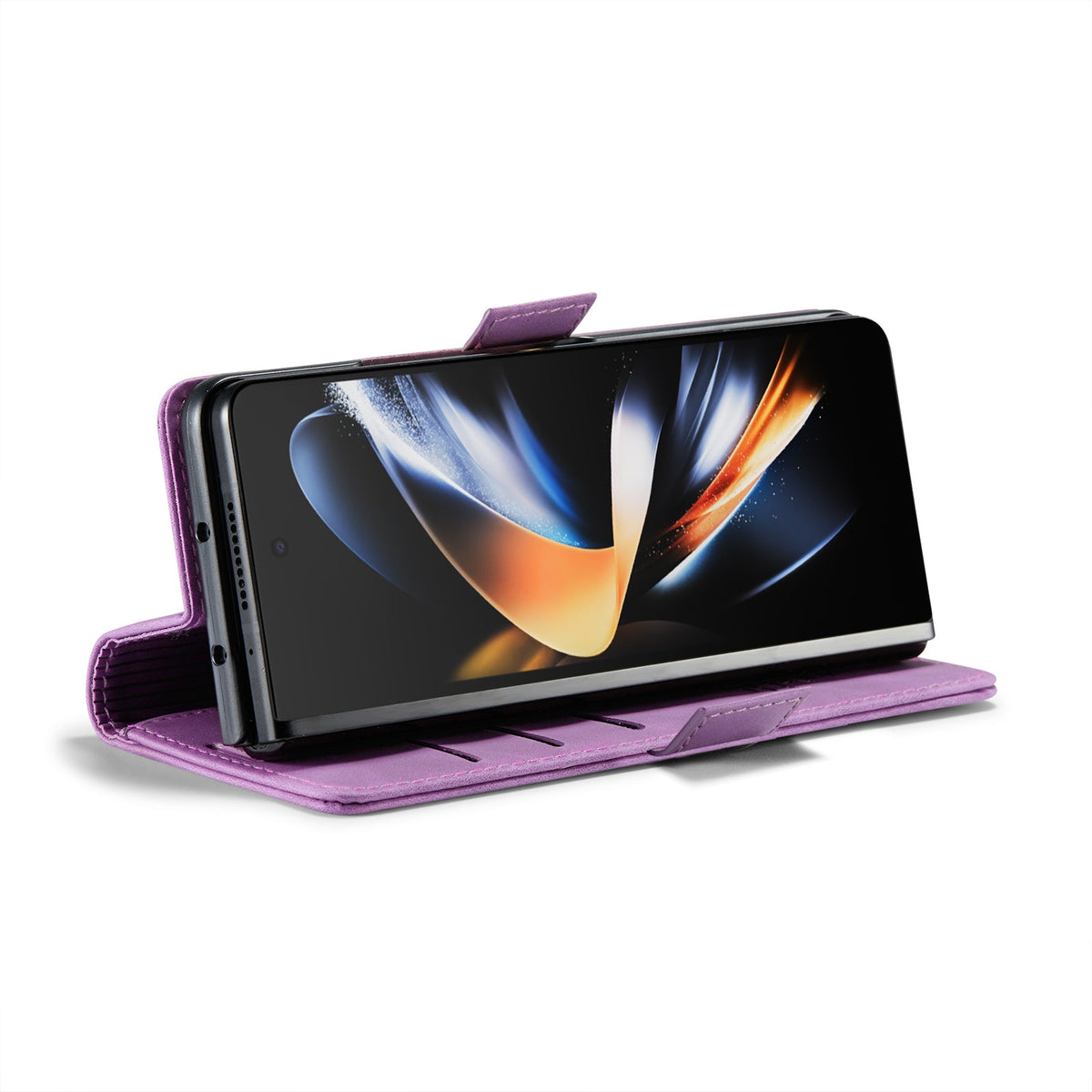 Samsung Galaxy Z Fold 5 Hoesje - Bright Lila - Bookcase