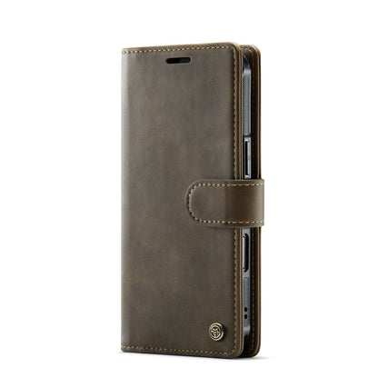 Apple iPhone Air Case - Mahogany Brown - Luxury 2-in-1 MagSafe Wallet Case