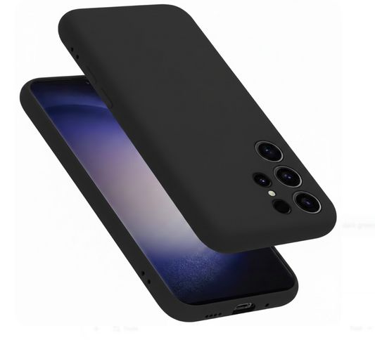 Samsung Galaxy S26 Ultra Case - Black - Liquid Silicone Back Cover