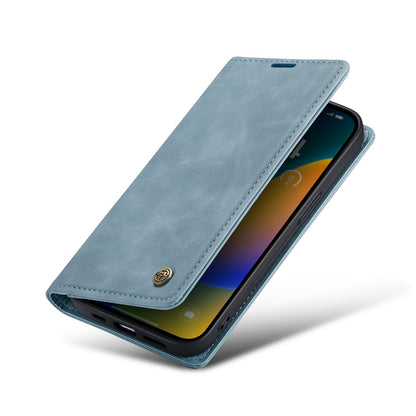 Apple iPhone 15 Pro Case - Aqua Blue - Slim Wallet Case