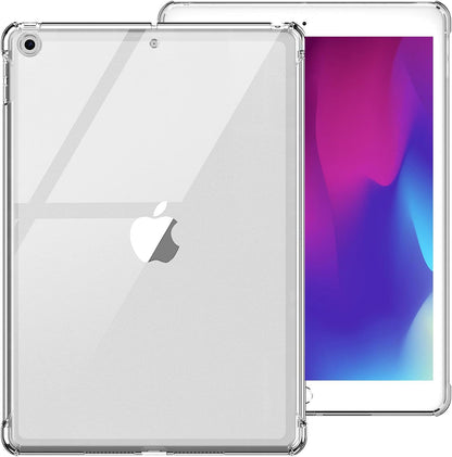 Apple iPad 7 10.2 (2019) Tablethoes - Transparant - Anti-Shock Hybrid Back Cover