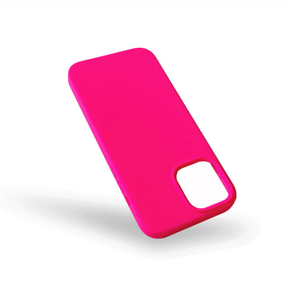 iPhone 15 Pro Hoesje - Neon Roze - Liquid Siliconen Back Cover