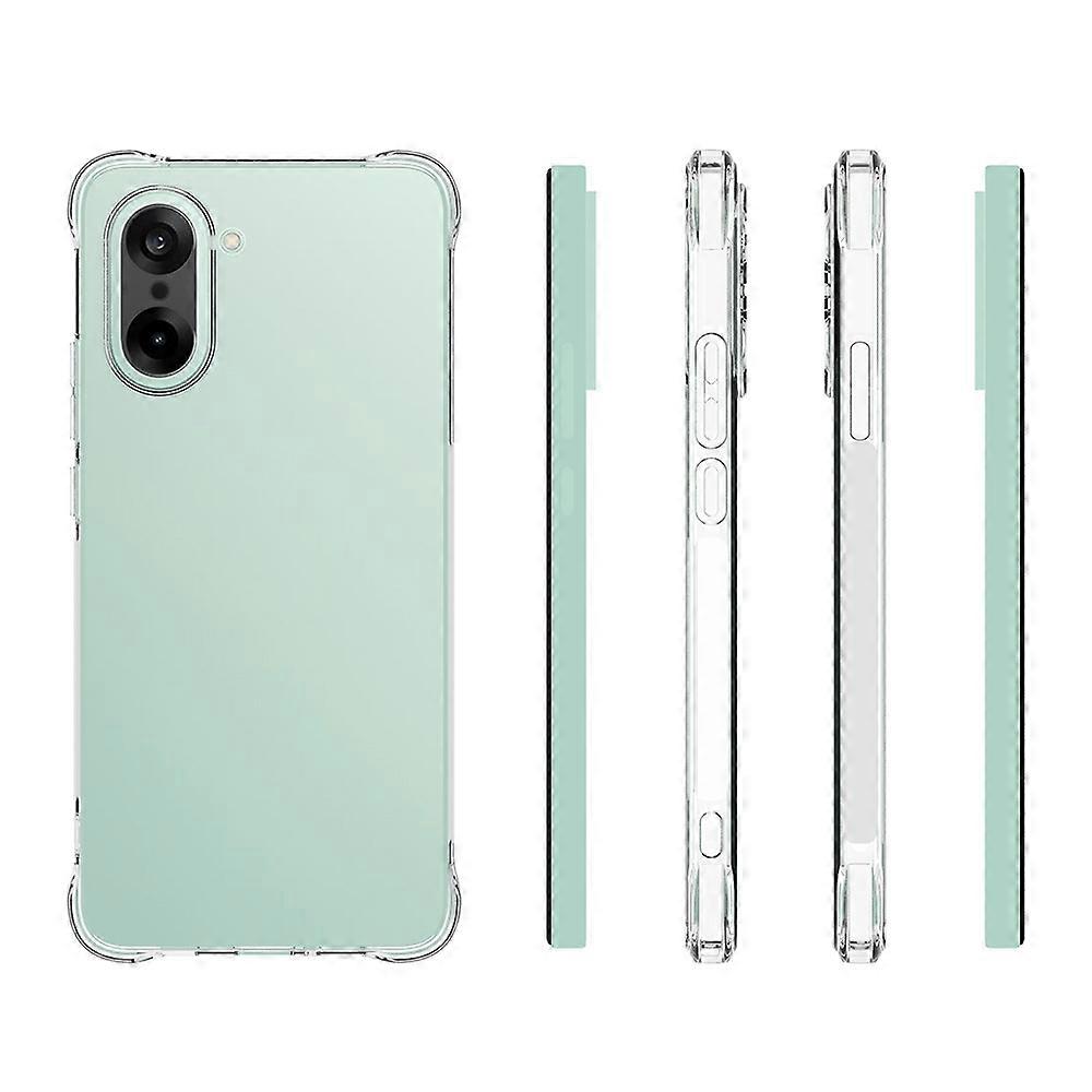 OnePlus Nord CE5 Hoesje - Transparant - Anti-Shock Back Cover