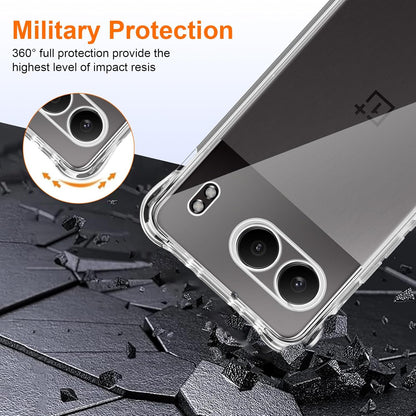 Oneplus nord 4 Hoesje - Transparant - Anti-Shock Back Cover
