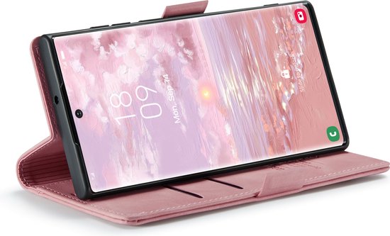 Samsung Galaxy S23 Ultra Hoesje - Pale Pink - Dunne Bookcase