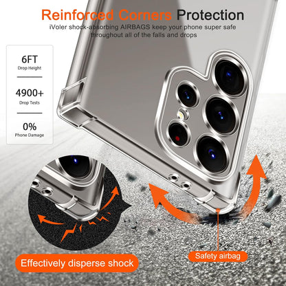 Samsung Galaxy S26 Ultra Hoesje - Transparant - Anti-Shock Back Cover