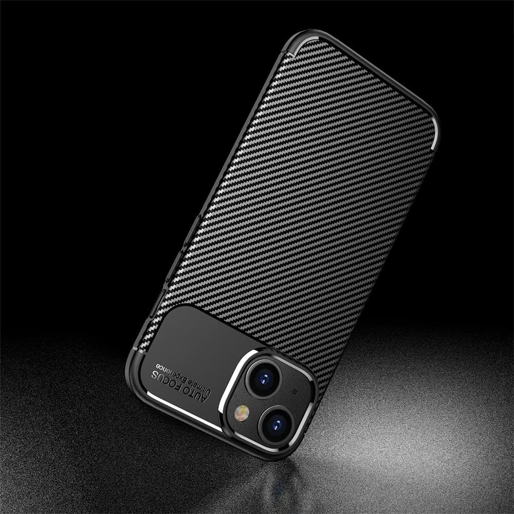 Apple iPhone 15 Hülle - Carbon - Silikon Back Cover