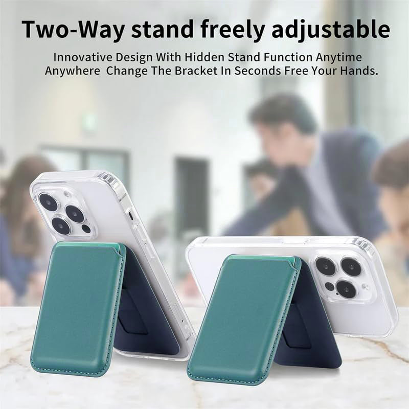 Casemania Magnetisch Pasjeshouder met Standaard - Groen