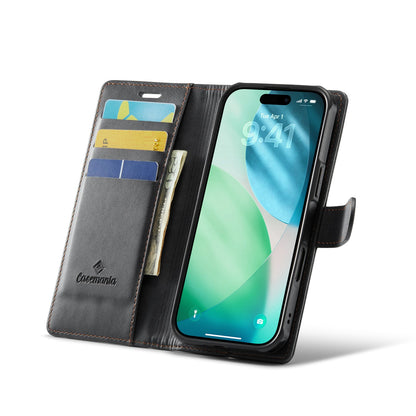 Apple iPhone Air Case - Charcoal Gray - Luxury 2-in-1 MagSafe Wallet Case