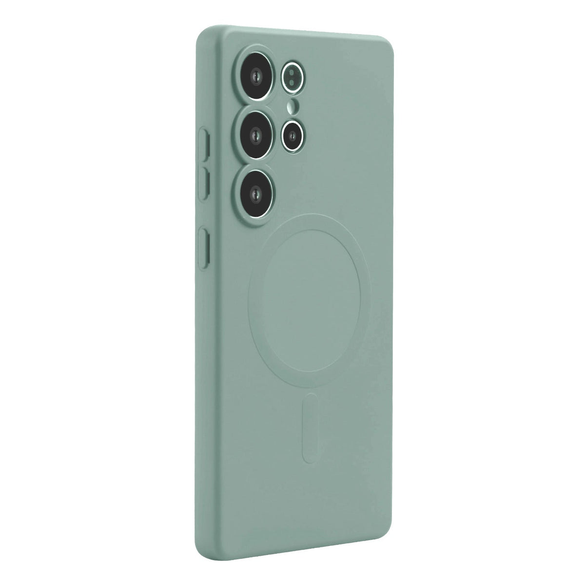 Samsung Galaxy S25 Ultra Hoesje - Pistachio Groen - Liquid Siliconen MagSafe Back Cover