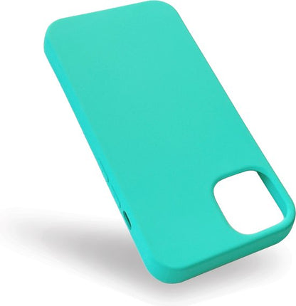 iPhone 14 Hoesje - Turquoise - Extra Stevig Siliconen Back Cover
