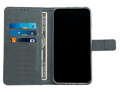 iPhone 17e Hoesje - Grijs - Portemonnee Bookcase