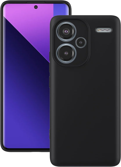 Note 13 Pro Plus Hoesje - Zwart - Siliconen Back Cover