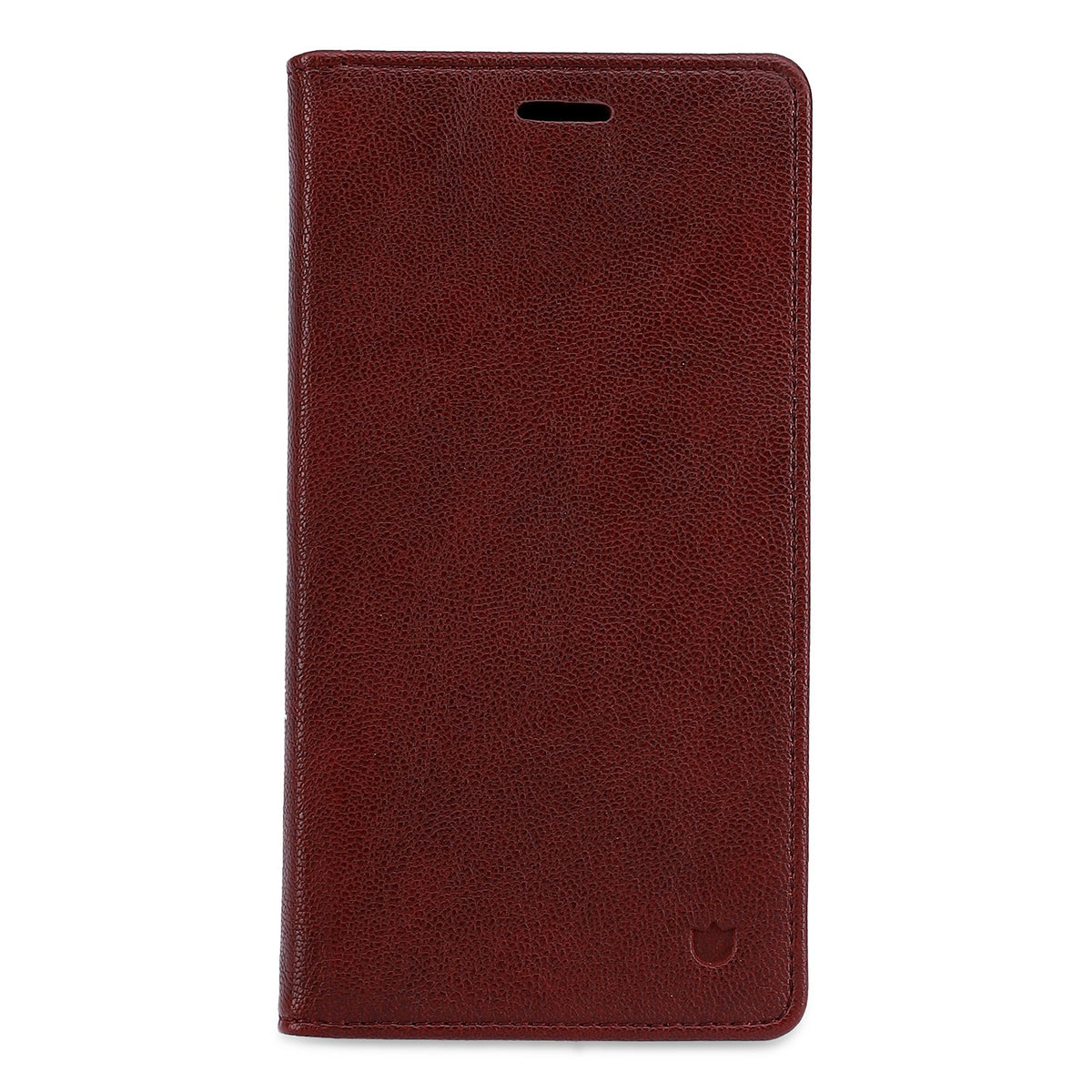 iPhone 13 Hoesje - Burgundy Red - Dunne Leather-look Back Cover