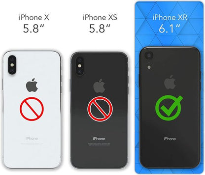 Apple iPhone XR Case - Bordeaux - Silicone Back Cover with Phone Strap
