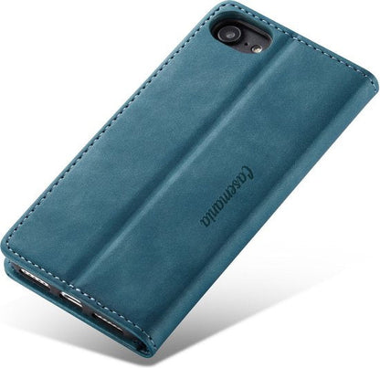 Apple iPhone SE (2020) Hoesje - Emerald Green - Dunne Bookcase