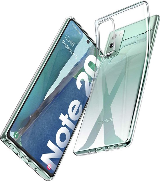 Samsung Galaxy Note20 Hoesje - Transparant - Siliconen Back Cover