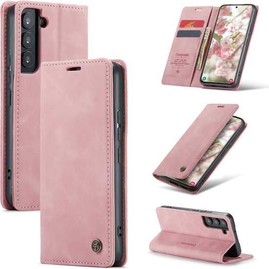 Samsung Galaxy S23 Plus Hoesje - Pale Pink - Dunne Bookcase