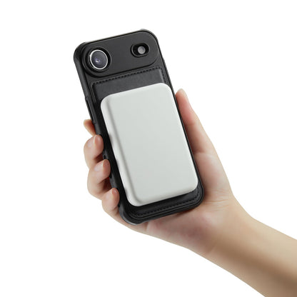 Apple iPhone Air Hoesje - Charcoal Gray - Kunstleer MagSafe Back Cover