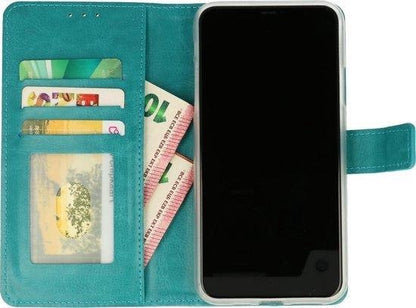 Oppo Reno 4 5G Hoesje - Turquoise - Bookcase