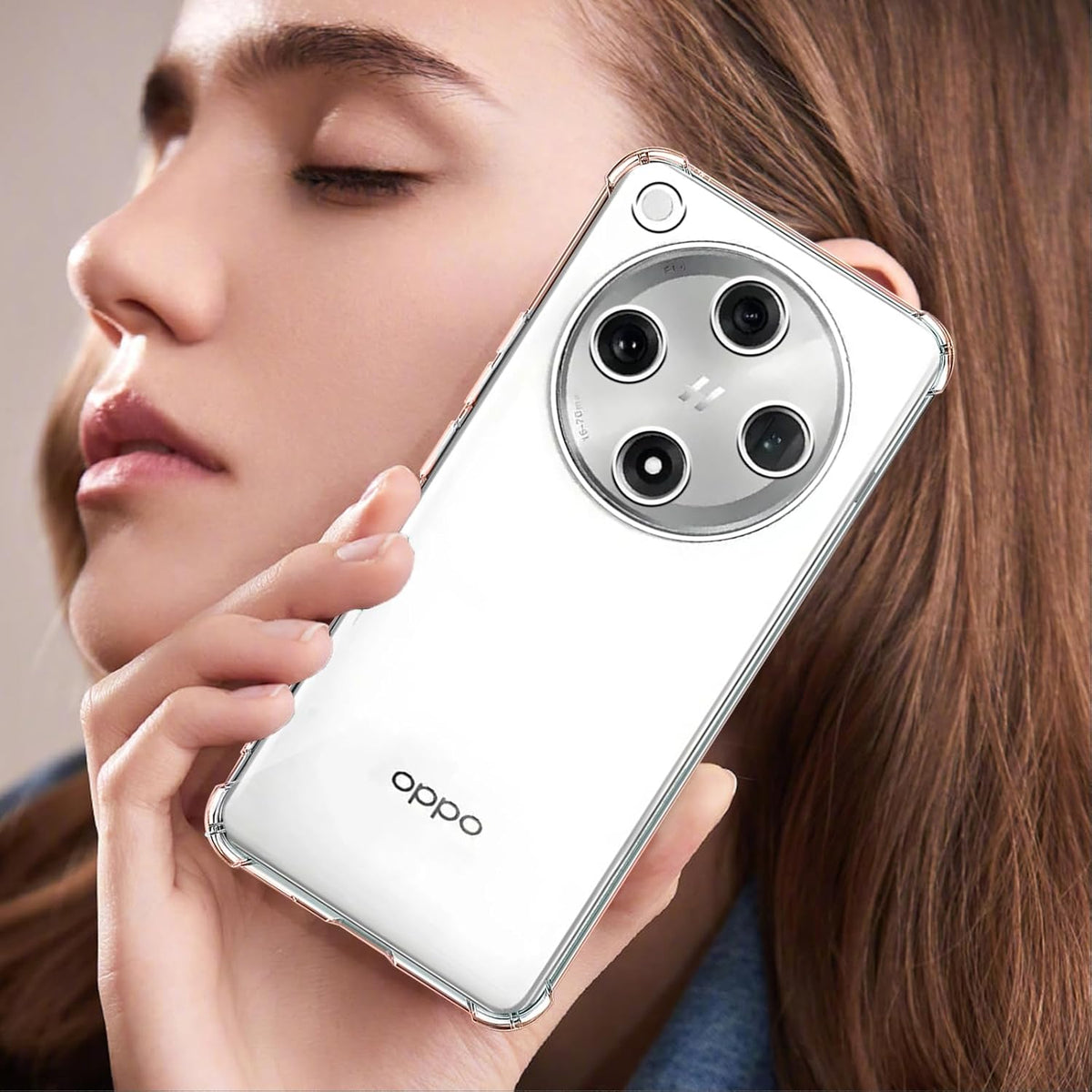Oppo Find X8 Pro Hoesje - Transparant - Anti-Shock Back Cover