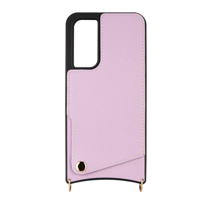 Samsung Galaxy A54 Case - Purple - Back Cover with Wrist Band and Phone Band
