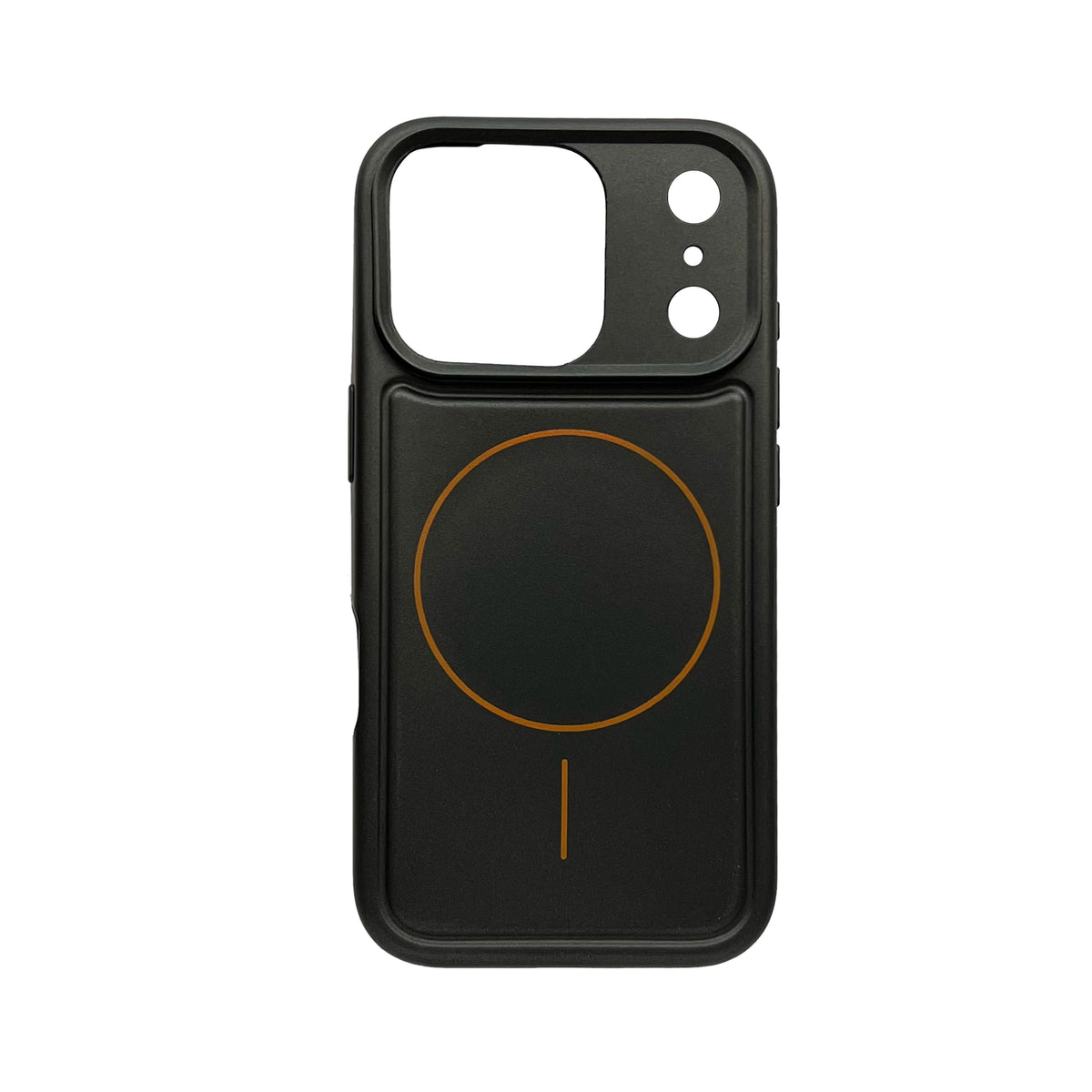 Apple iPhone 18 Pro Hoesje - Metallic Zwart - Matte Siliconen MagSafe Back Cover