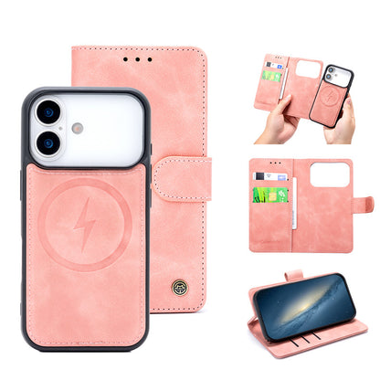 Apple iPhone 17 Pro Hoesje - Salmon Pink - 2 in 1 MagSafe Bookcase
