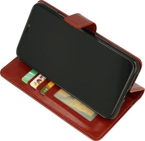 Samsung Galaxy S21 Plus Hoesje - Bruin - Bookcase