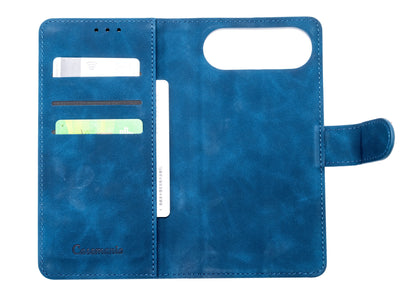 Apple iPhone Air Hoesje - Navy Blue - 2 in 1 MagSafe Bookcase