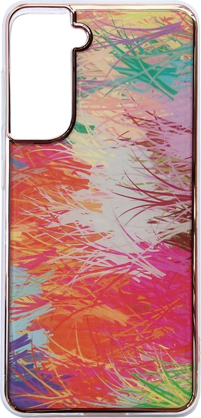 Samsung Galaxy S22 Plus Hülle - Galaxy - Silikon Marmor Back Cover