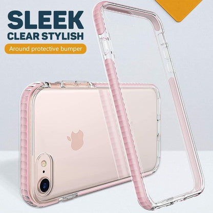 Apple iPhone SE (2020) Hoesje - Roze - Anti-Shock Back Cover