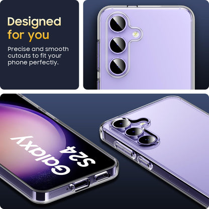 Samsung Galaxy S24 Hoesje - Transparant - Strong Siliconen Back Cover