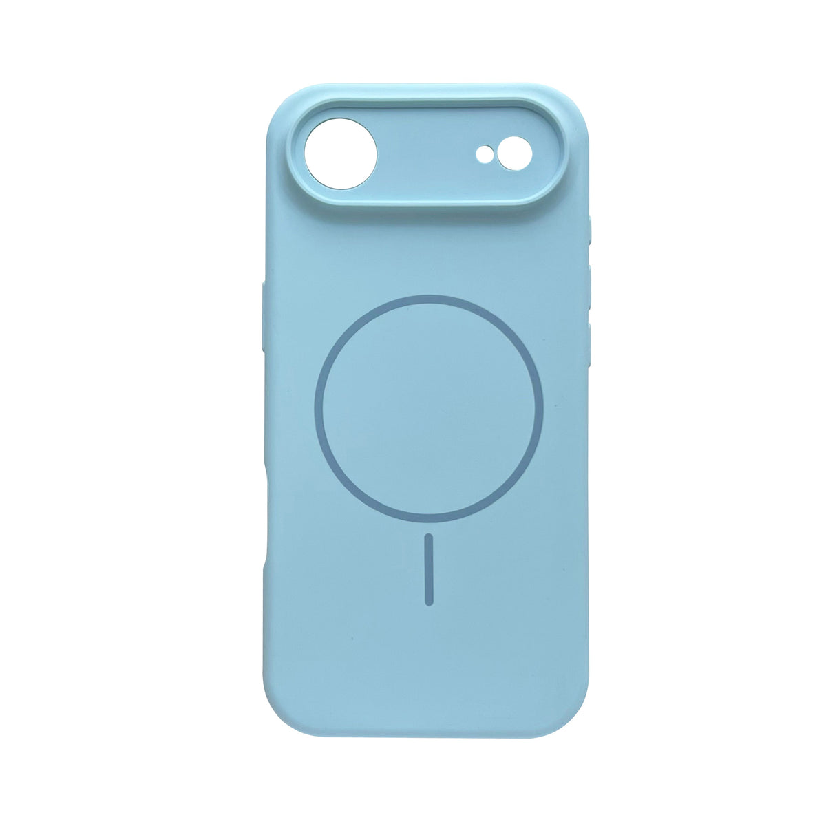 Apple iPhone Air Hoesje - Licht Blauw - Liquid Siliconen MagSafe Back Cover