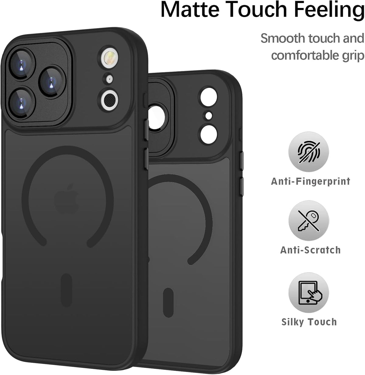 iPhone 17 Pro Max Hoesje - Oranje - Matte Armor MagSafe Back Cover