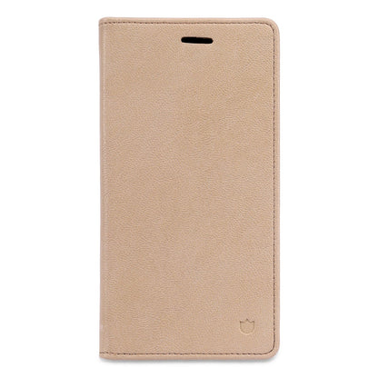 Apple iPhone Air Hoesje - Soft Beige - Dunne Leather-look Back Cover