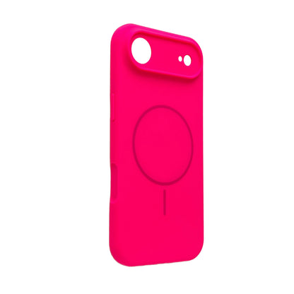 Apple iPhone Air Hoesje - Magenta Roze - Liquid Siliconen MagSafe Back Cover