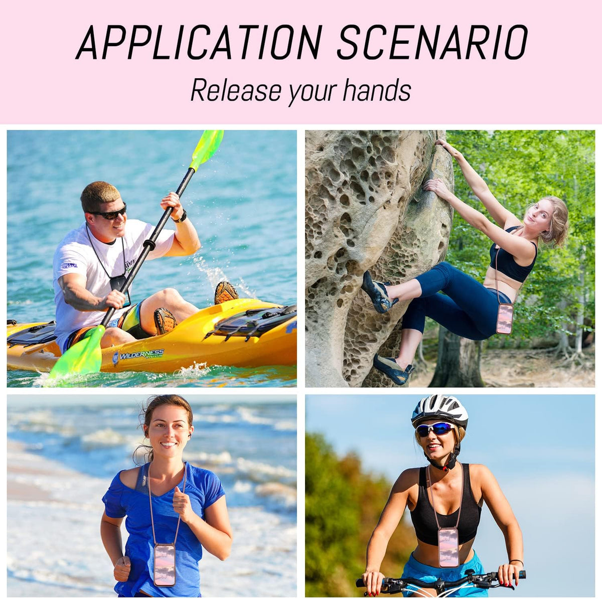 Samsung Galaxy S23 Ultra Hoesje - Zwart - Siliconen Back Cover met Telefoonkoord
