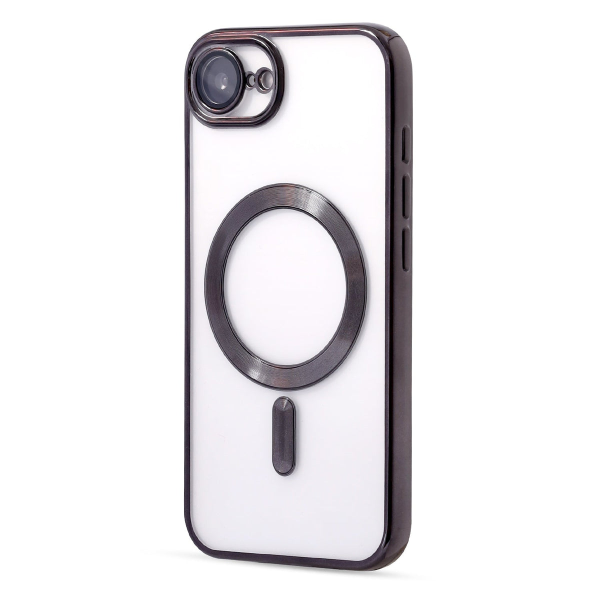 Apple iPhone 16e Hoesje - Zwart - Siliconen MagSafe Back Cover