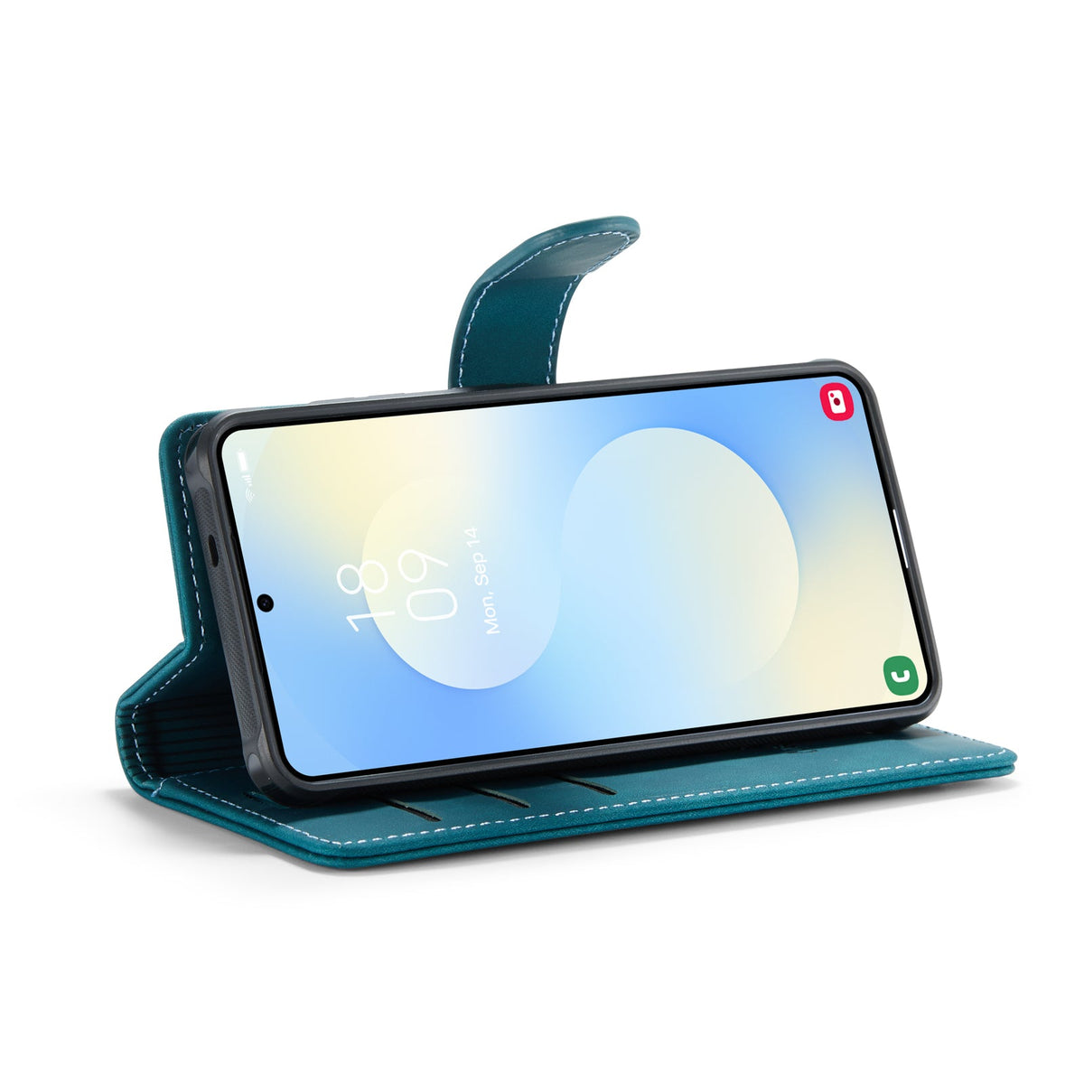Samsung Galaxy A37 Hoesje - Aqua Blue - 2 in 1 MagSafe Bookcase