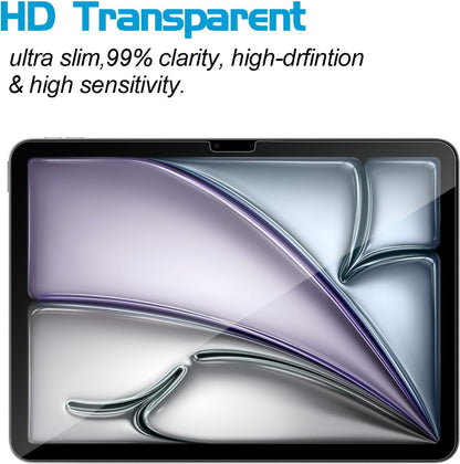 Apple iPad Air 6 11 (2024) Screenprotector - Full Cover - 2 Stuks