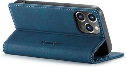 Apple iPhone 13 Pro Case - Navy Blue - Slim Wallet Case
