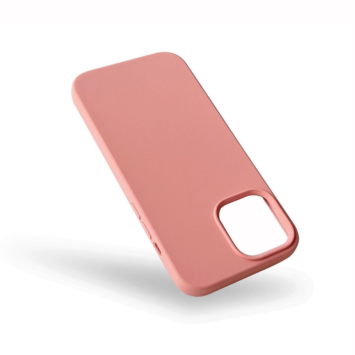 iPhone 15 Hoesje - Zalm Roze - Liquid Siliconen Back Cover