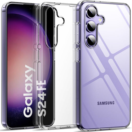 Samsung Galaxy S24 FE Hülle - Transparent - Silikon-Backcover