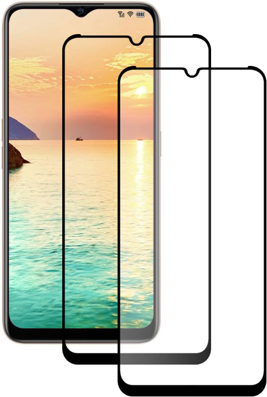 Oppo A38 Screenprotector - Full Cover - 2 Stuks