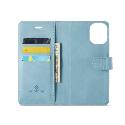 Apple iPhone 16 Plus Hoesje - Aqua Blue - 2 in 1 Bookcase