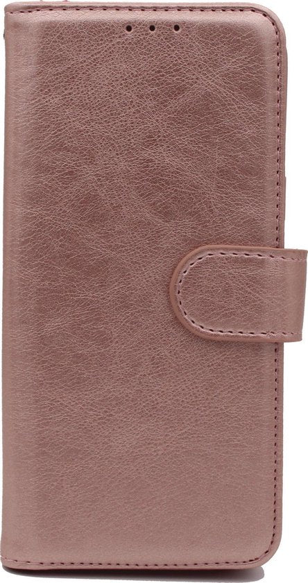 Apple iPhone 12 Hoesje - Roségoud - Luxe Bookcase
