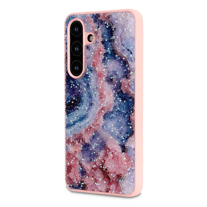 Samsung Galaxy S22 Hoesje - Nova - Diamant Marmer Glitter Back Cover