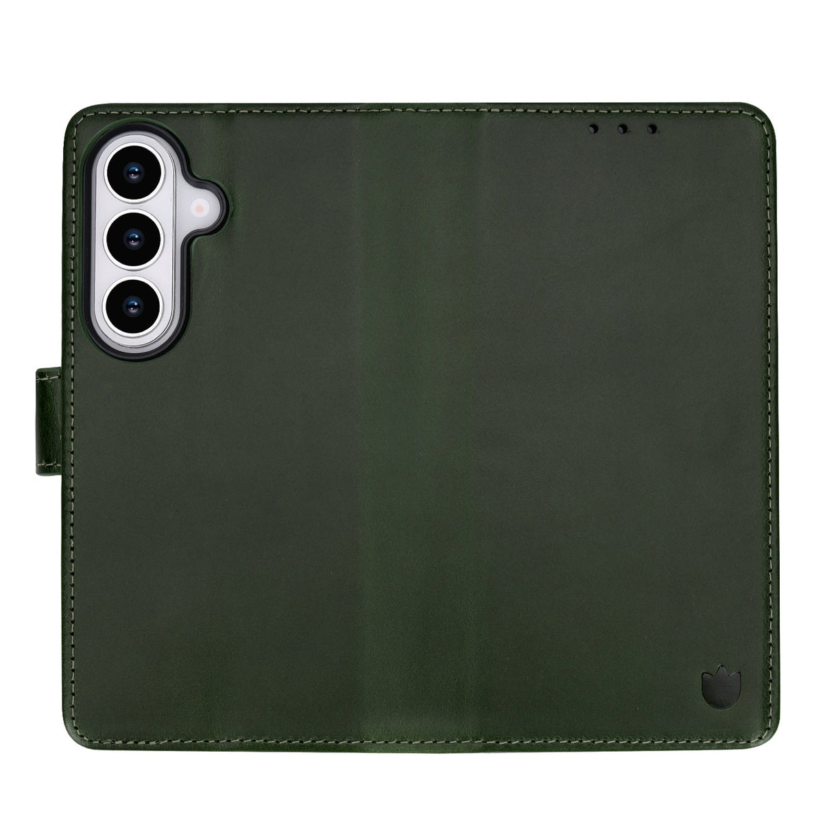 Samsung Galaxy S26 Hoesje - Forest Green - Echt Leren 2 in 1 MagSafe Bookcase